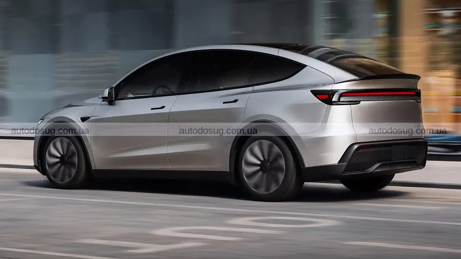 Подовжений Tesla Model Y отримав третій ряд
