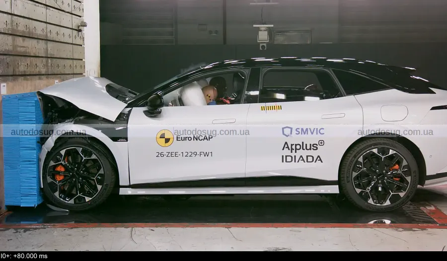 Zeekr 7GT обійшов BMW iX3 у тестах Euro NCAP