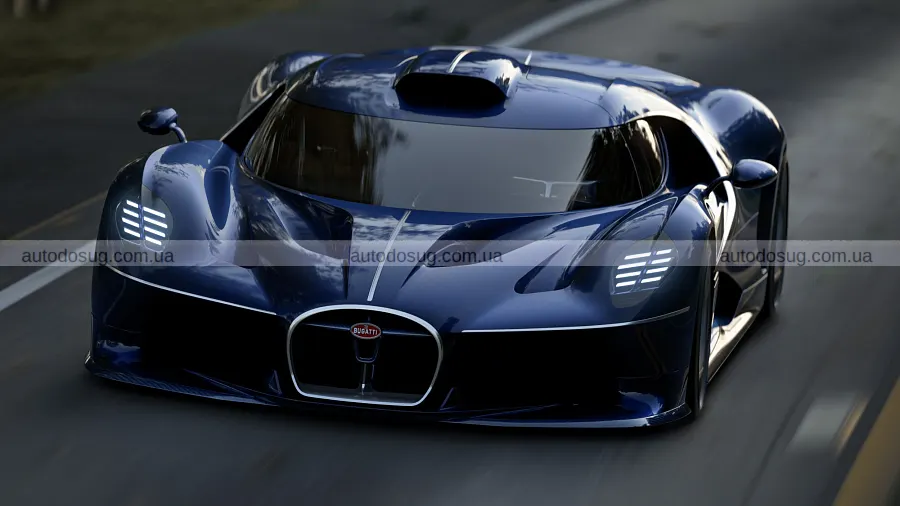 Bugatti показала Destrier з W16 на 1578 к.с.