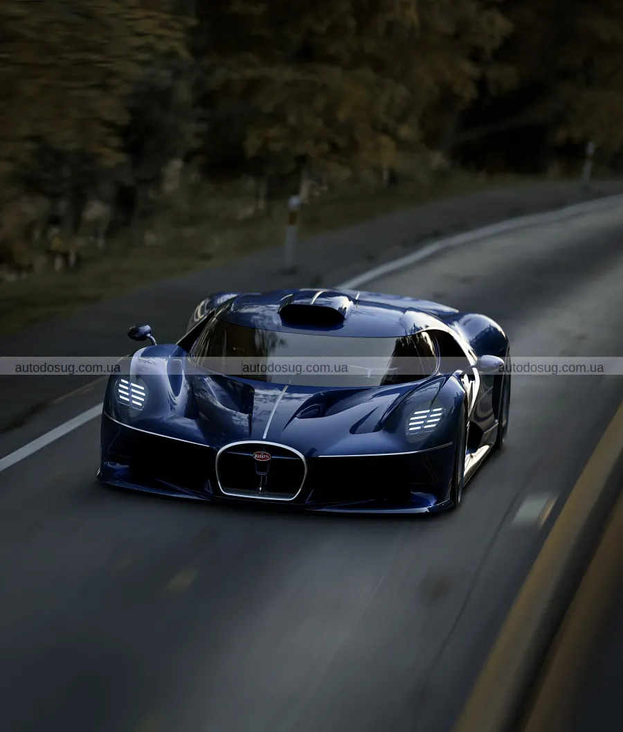 Bugatti показала Destrier з W16 на 1578 к.с.