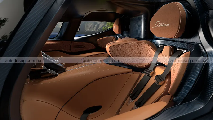 Bugatti показала Destrier з W16 на 1578 к.с.