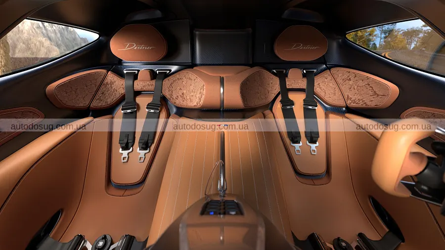 Bugatti показала Destrier з W16 на 1578 к.с.