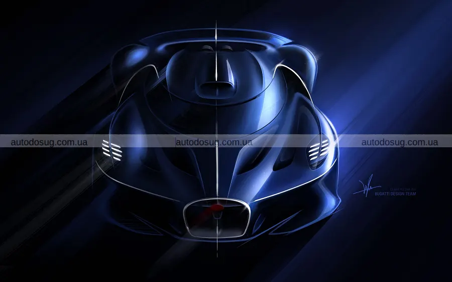 Bugatti показала Destrier з W16 на 1578 к.с.
