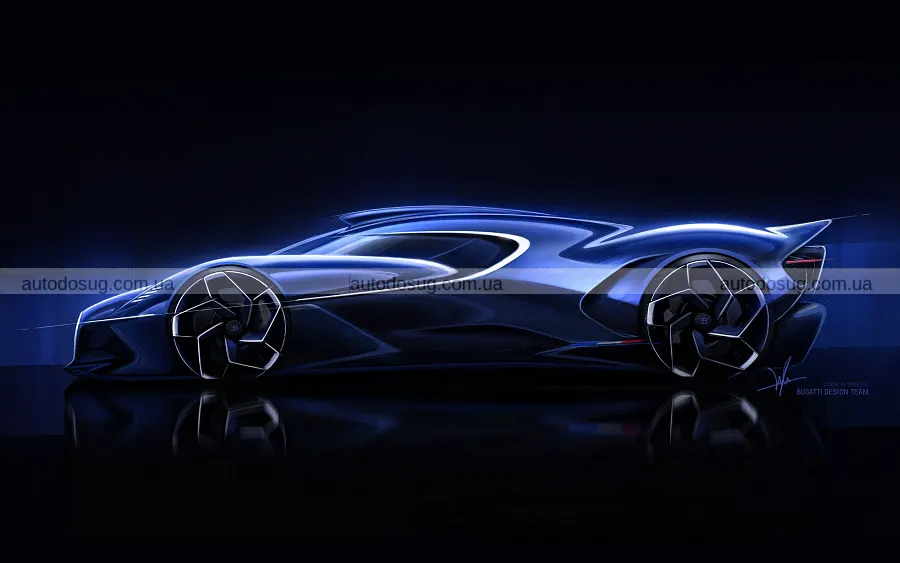 Bugatti показала Destrier з W16 на 1578 к.с.