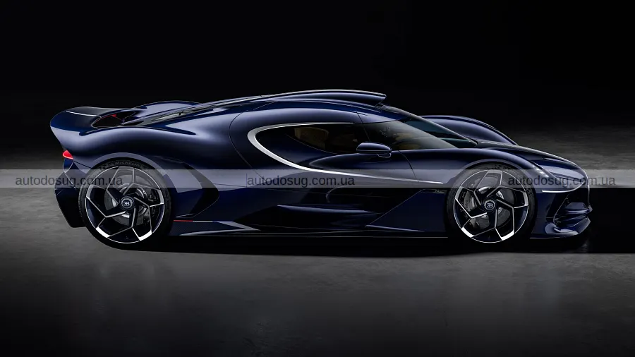 Bugatti показала Destrier з W16 на 1578 к.с.