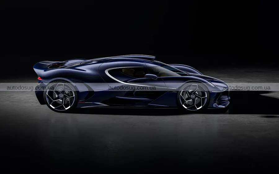 Bugatti показала Destrier з W16 на 1578 к.с.