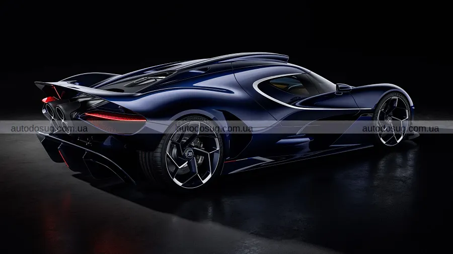 Bugatti показала Destrier з W16 на 1578 к.с.