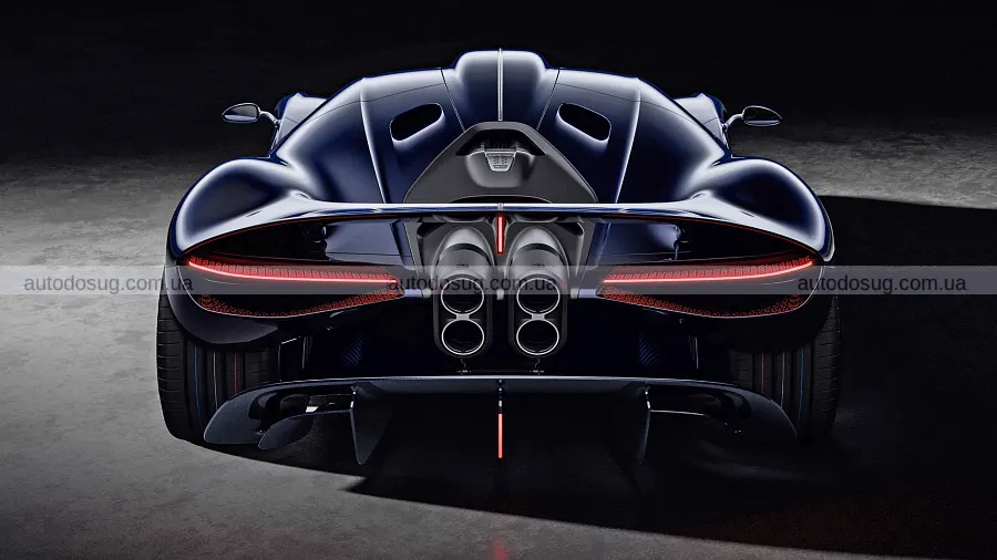 Bugatti показала Destrier з W16 на 1578 к.с.