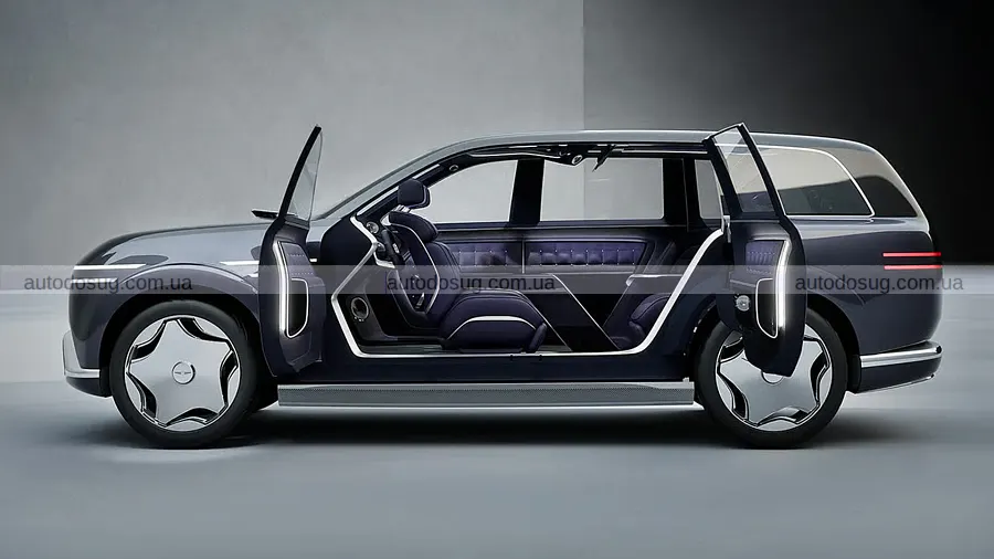 Genesis GV90 здивував батареєю більшого розміру
