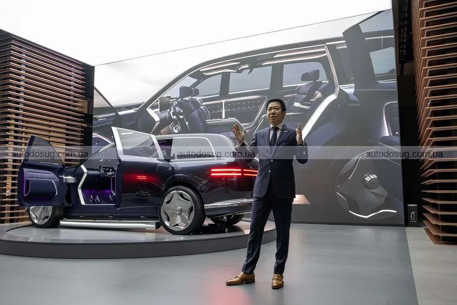 Genesis GV90 здивував батареєю більшого розміру