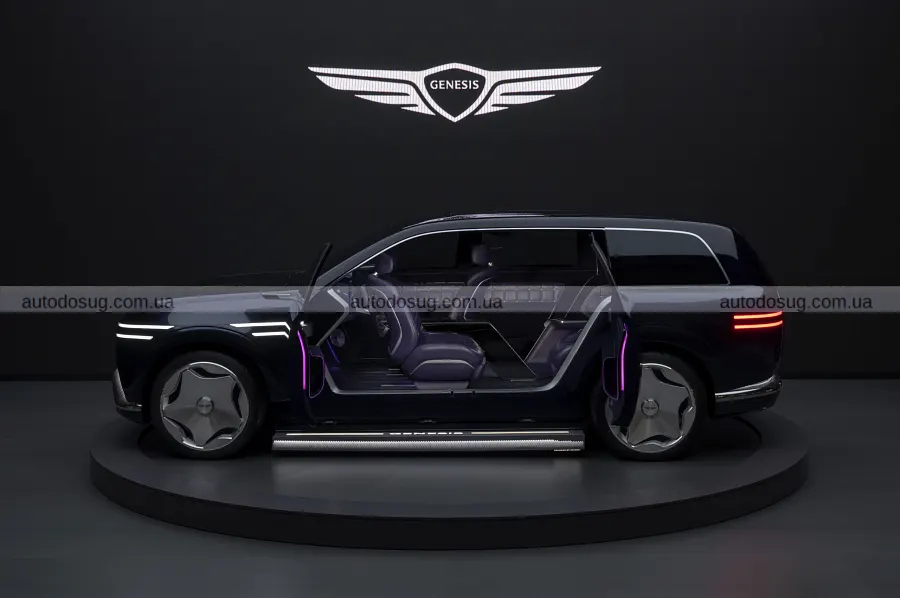 Genesis GV90 здивував батареєю більшого розміру