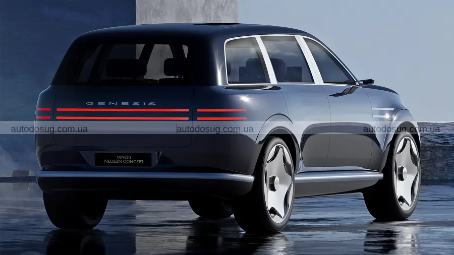 Genesis виводить GV90 з дверима в стилі Rolls-Royce