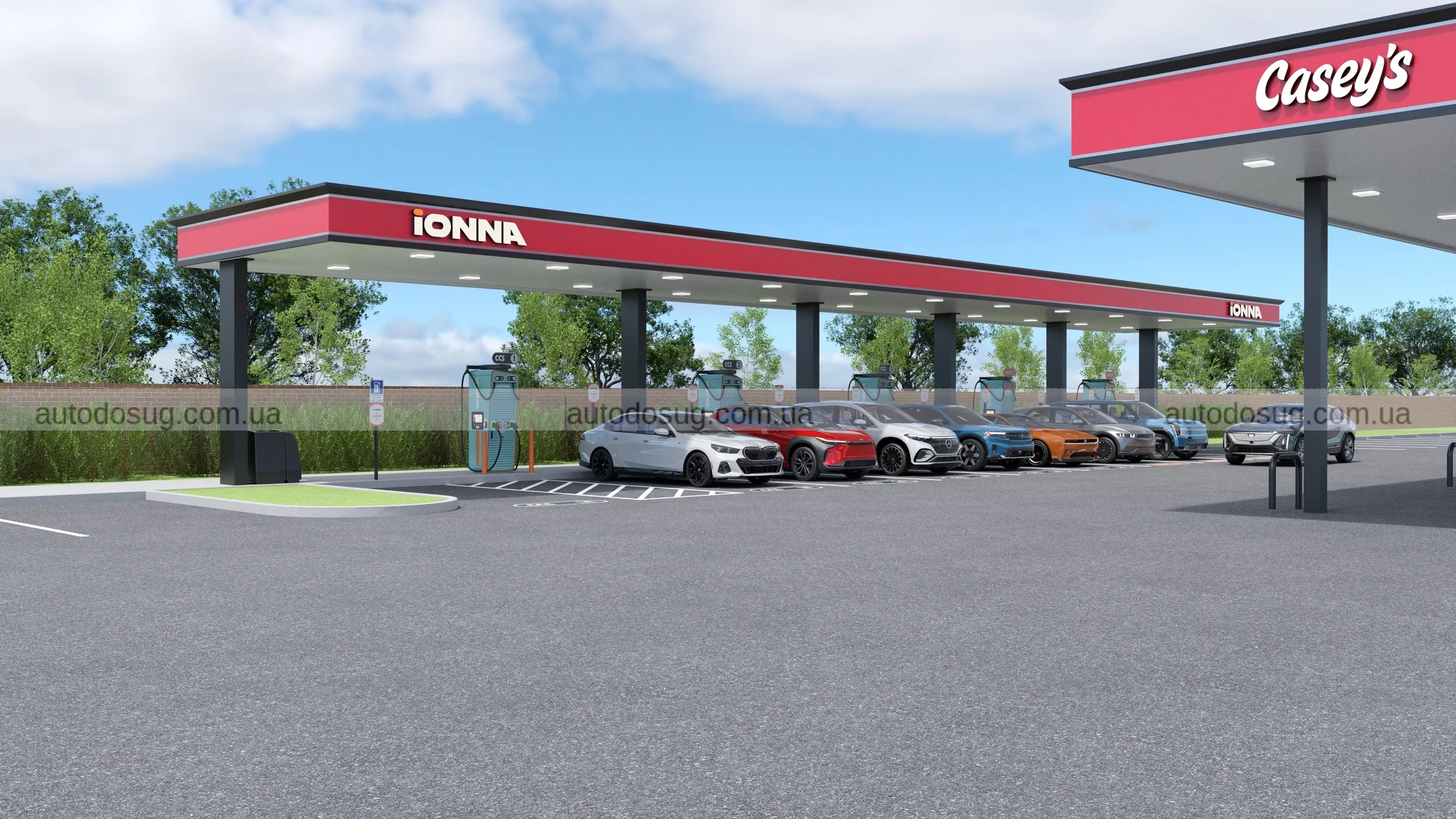Ionna обійшла Tesla у рейтингу зарядних мереж