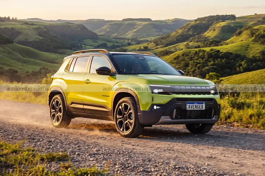 Jeep Avenger їде в Бразилію з двома шоу-карами