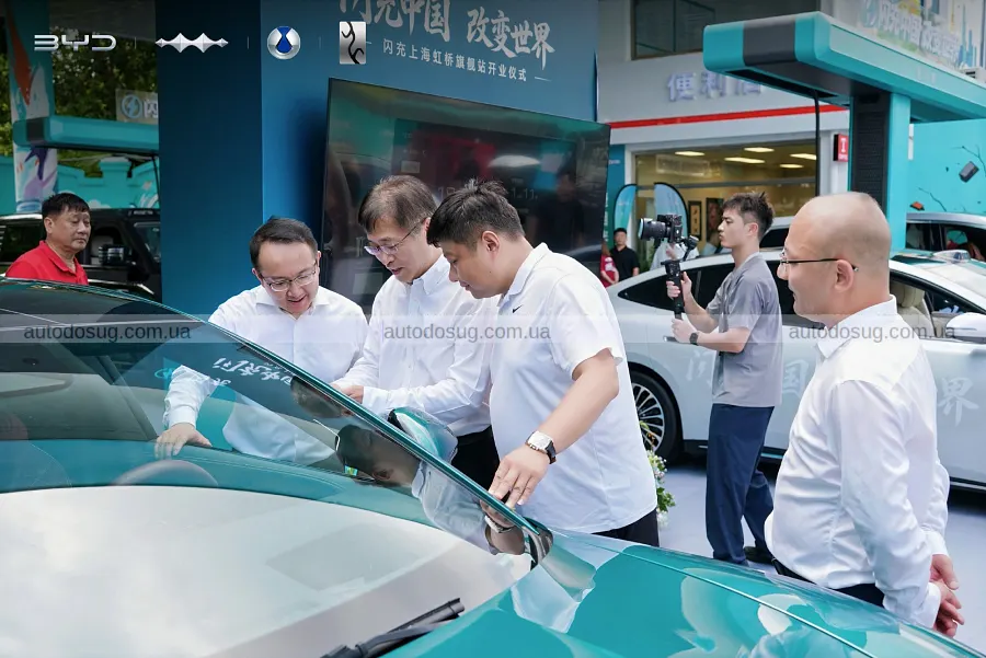 Колишні АЗС у Китаї стають хабами BYD