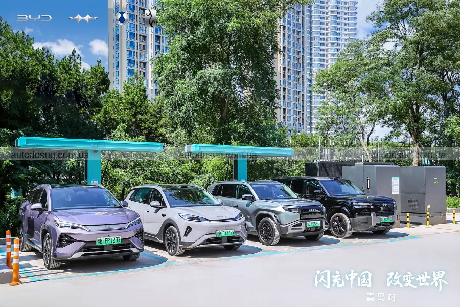 Колишні АЗС у Китаї стають хабами BYD