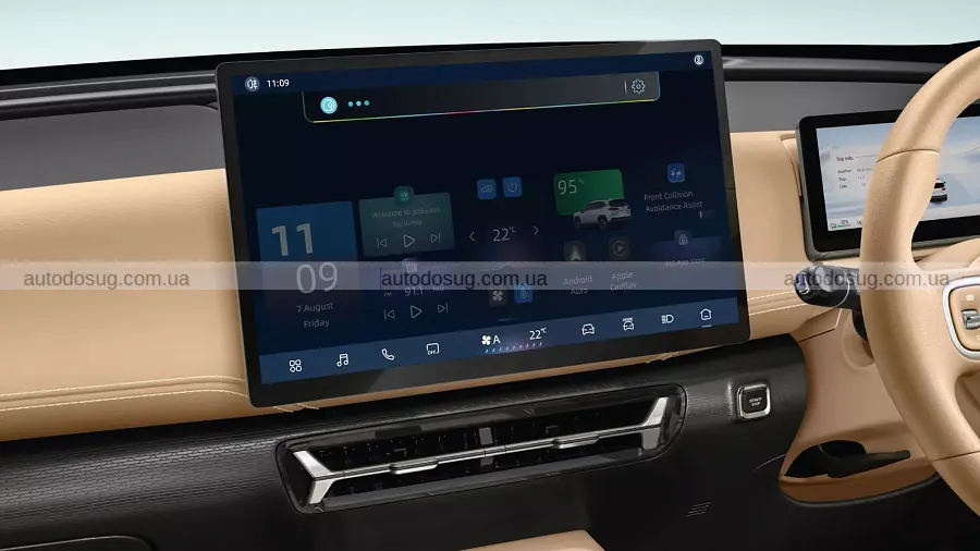 MG привезла в Індію сімейний SUV без батареї