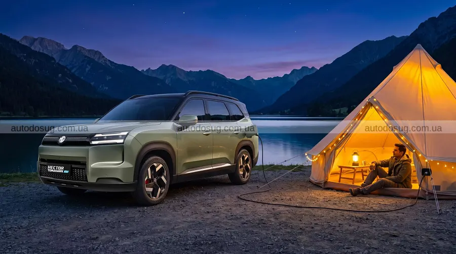 MG привезла в Індію сімейний SUV без батареї