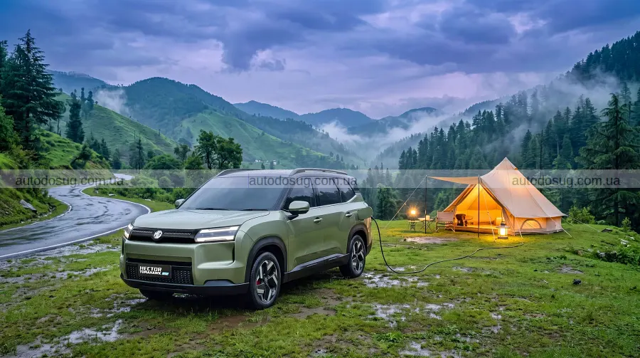 MG привезла в Індію сімейний SUV без батареї