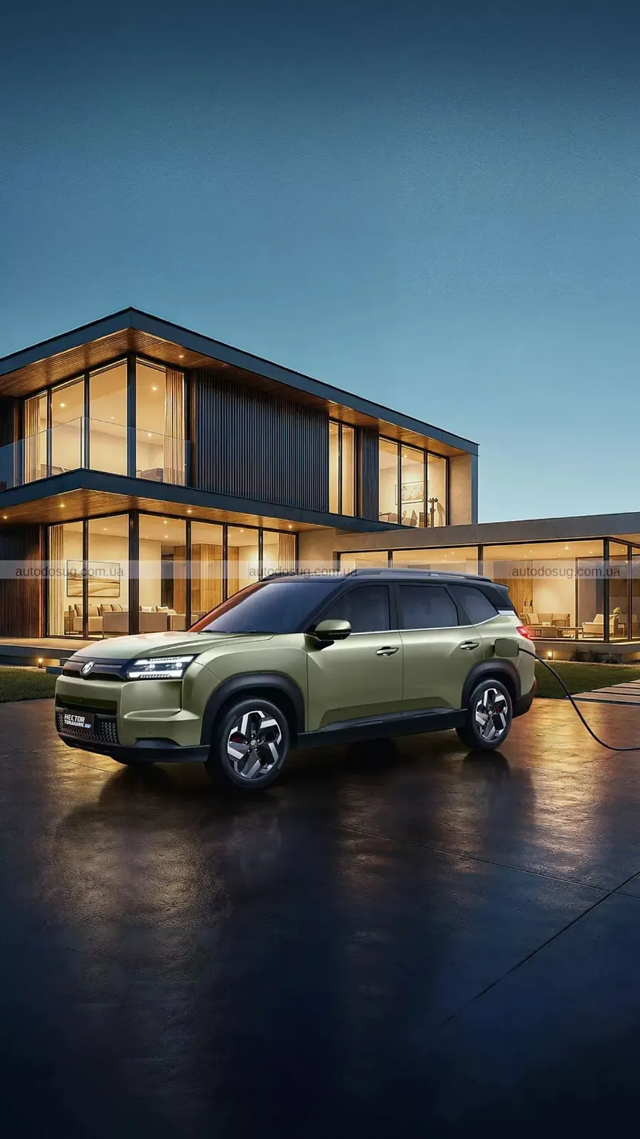 MG привезла в Індію сімейний SUV без батареї