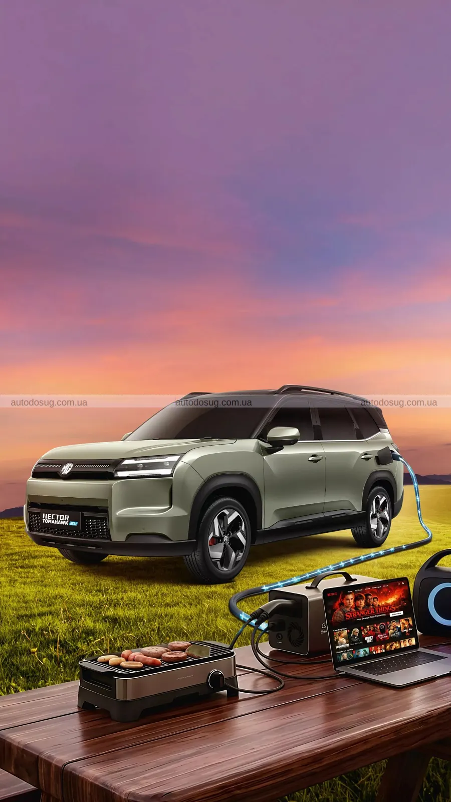 MG привезла в Індію сімейний SUV без батареї