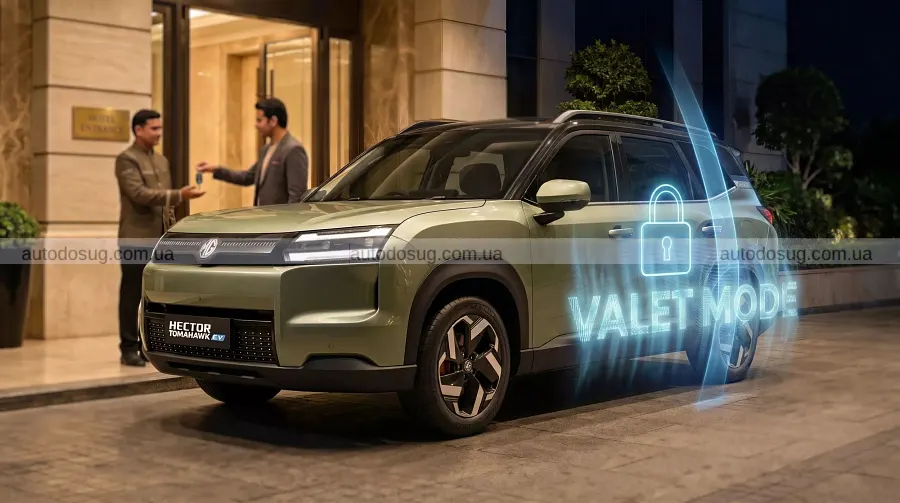 MG привезла в Індію сімейний SUV без батареї