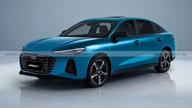 Новий Chery Arrizo 7 наслідує стиль Audi
