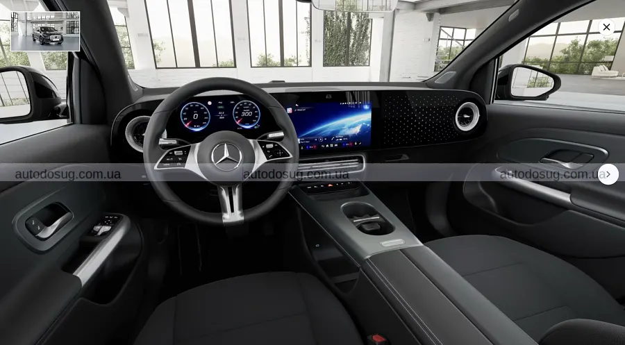 Новий Mercedes GLA ховає третій екран за доплатою