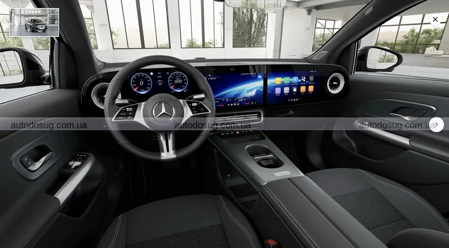 Новий Mercedes GLA ховає третій екран за доплатою