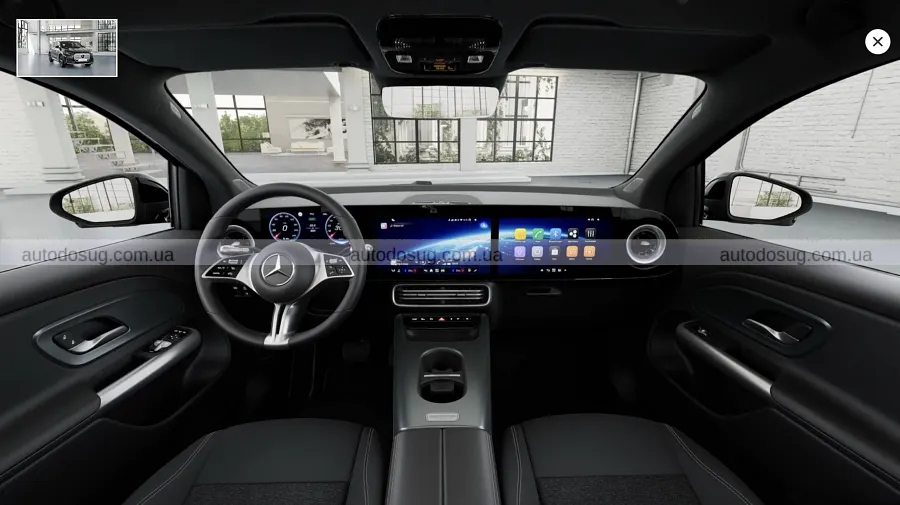 Новий Mercedes GLA ховає третій екран за доплатою