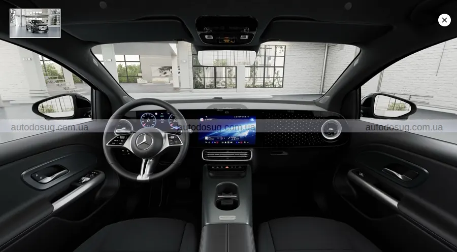 Новий Mercedes GLA ховає третій екран за доплатою