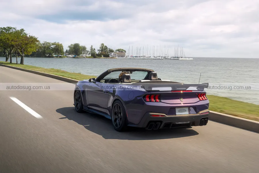 Новий Mustang кабріолет став найпотужнішим у Ford
