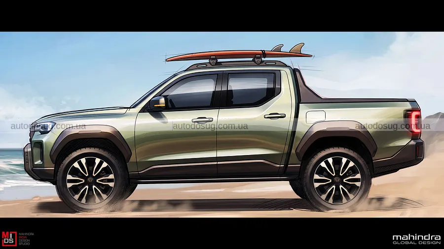 Новий пікап Mahindra вийде на світові ринки