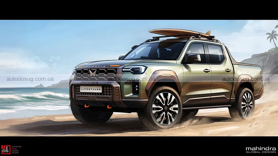 Новий пікап Mahindra вийде на світові ринки