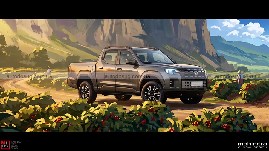 Новий пікап Mahindra вийде на світові ринки