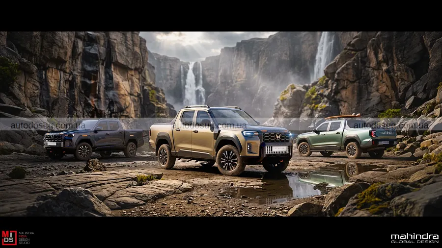 Новий пікап Mahindra вийде на світові ринки