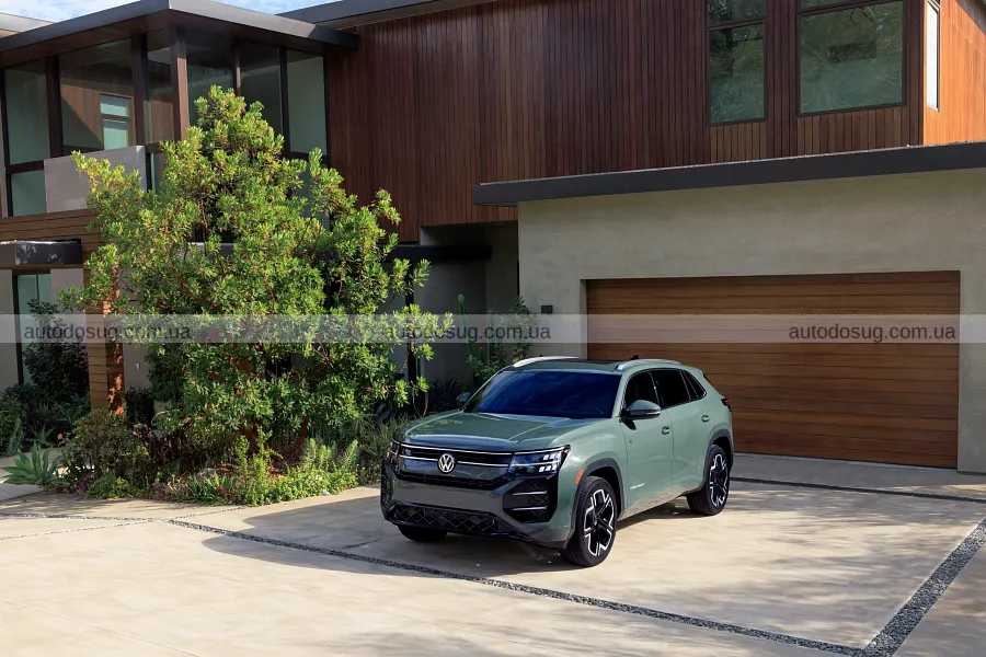 Новий VW Atlas Cross Sport лишився без важеля КПП