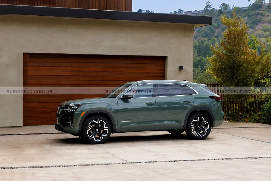 Новий VW Atlas Cross Sport лишився без важеля КПП