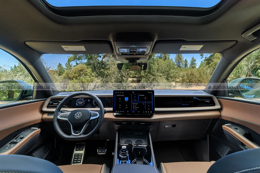 Новий VW Atlas Cross Sport лишився без важеля КПП