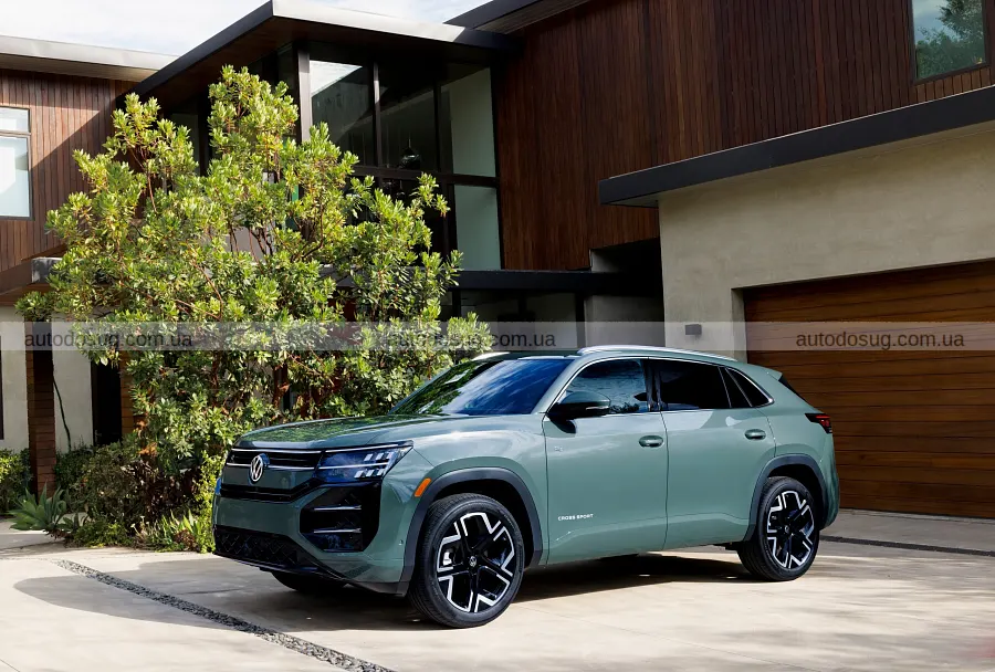 Новий VW Atlas Cross Sport лишився без важеля КПП
