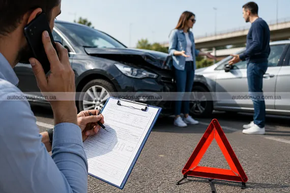 Що робити після ДТП і як уникнути помилок