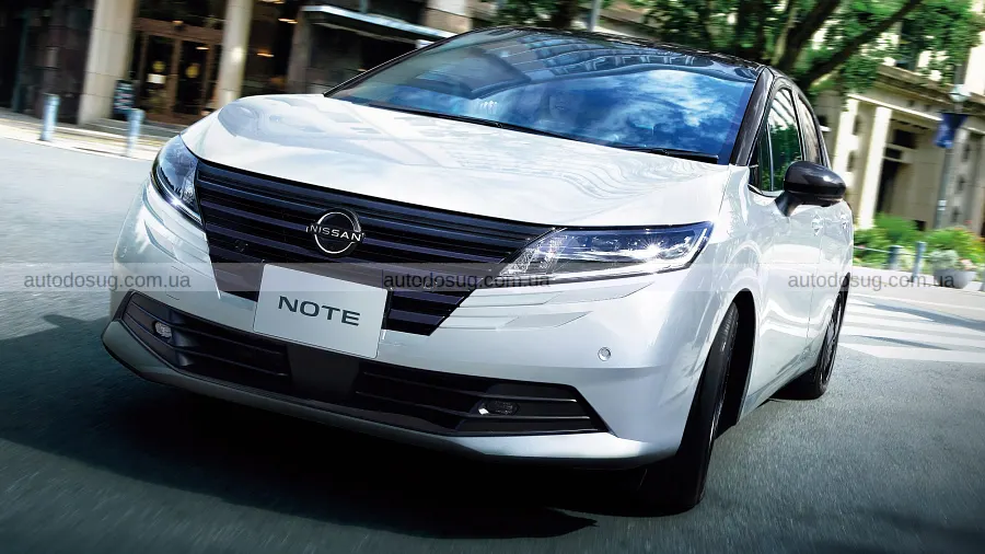 Темні версії освіжили Nissan Note і Note Aura