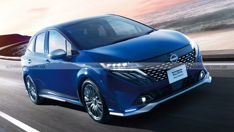 Темні версії освіжили Nissan Note і Note Aura