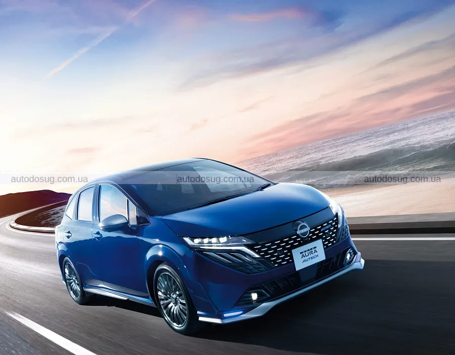 Темні версії освіжили Nissan Note і Note Aura
