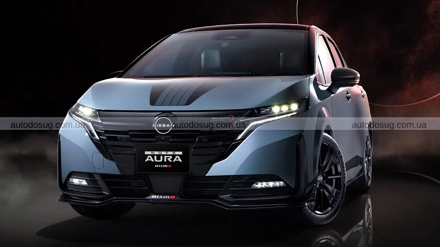Темні версії освіжили Nissan Note і Note Aura