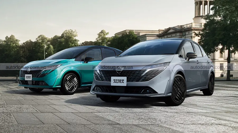 Темні версії освіжили Nissan Note і Note Aura