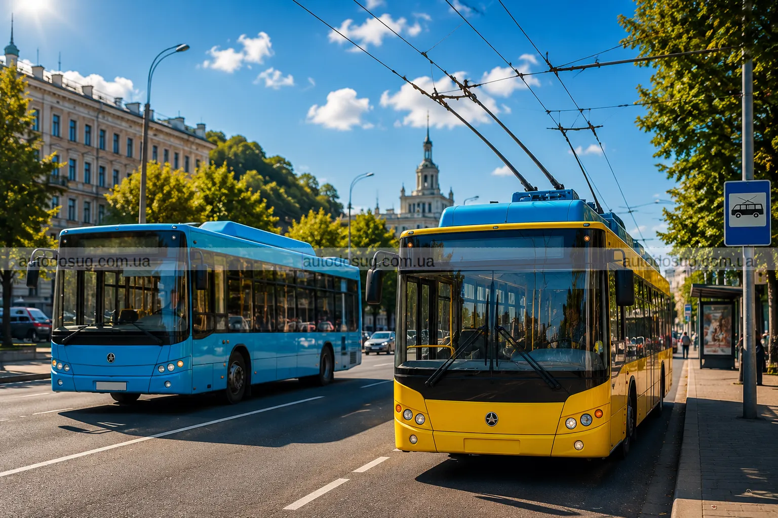 У Києві автобус №21 пустили інакше після атаки