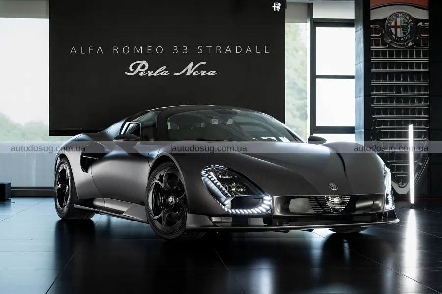 Чорна Alfa Romeo 33 Stradale отримала версію Perla Nera