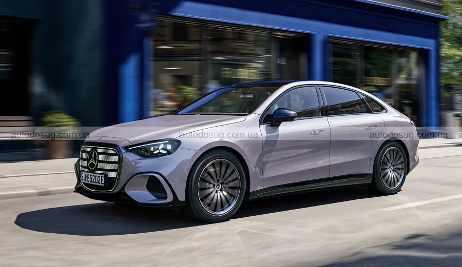 Електричний Mercedes C 300 зблизився з C 400