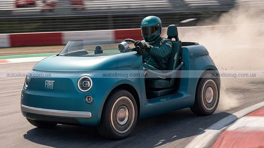 Fiat Topolino отримав спідстер і дивну версію на чотирьох